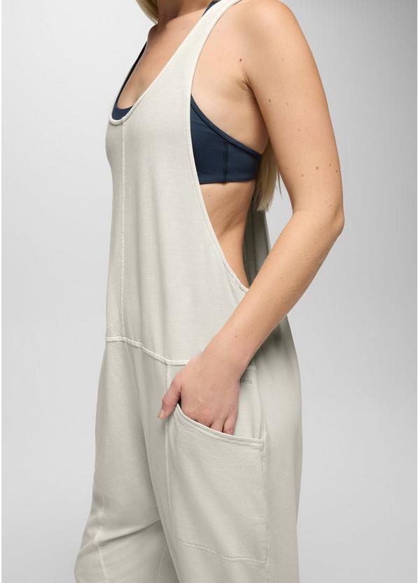 Mindful Movement Jumpsuit, Color: Almond, image 3