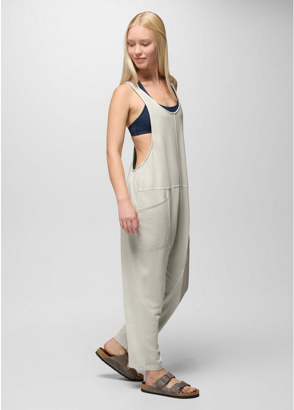 Mindful Movement Jumpsuit, Color: Almond, image 5