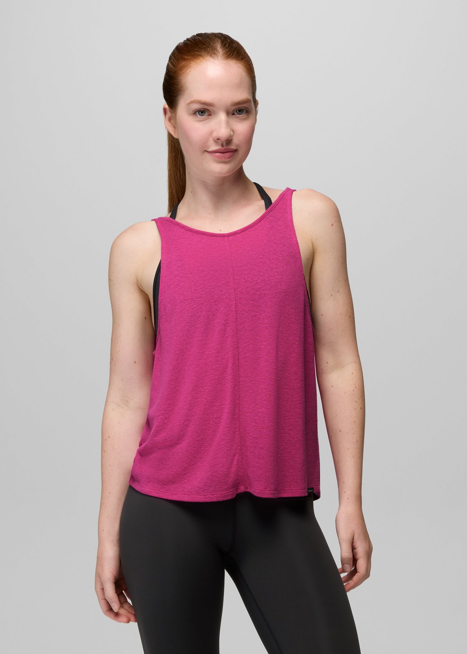 Womens prAna New Moon Tank - Berry Beam