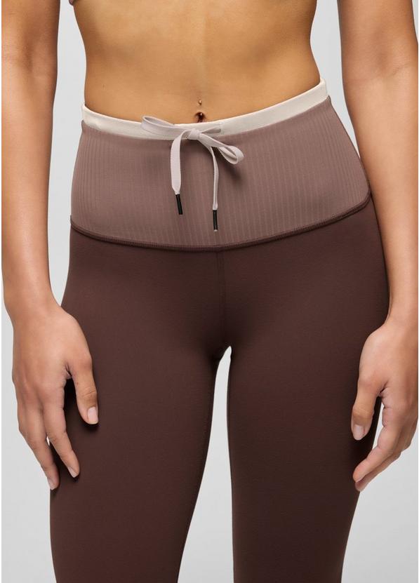 Luxara Salutations Legging, Color: Mocha Colorblock, image 4