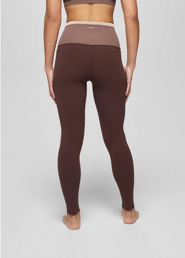 Luxara Salutations Legging, Color: Mocha Colorblock, image 2