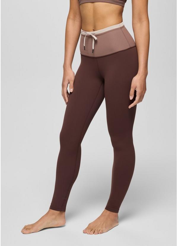 Luxara Salutations Legging, Color: Mocha Colorblock, image 1