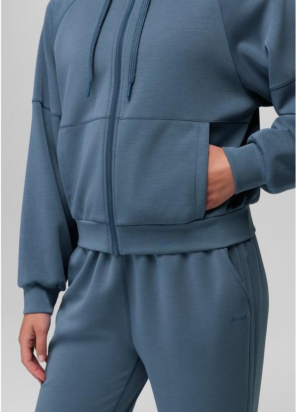 Shea Soft Full Zip, Color: Bluff Blue, image 4