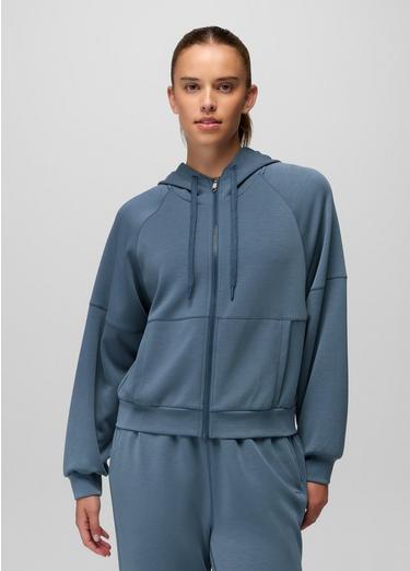 Shea Soft Full Zip, Color: Bluff Blue, image 7