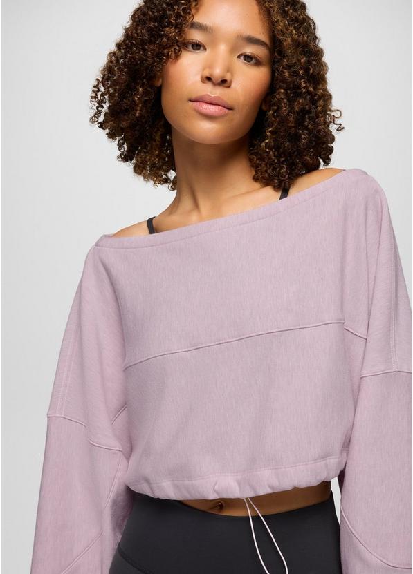 Sacred Space Cinched Crop, Color: Luminous Heather, image 3