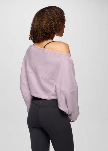 Sacred Space Cinched Crop, Color: Luminous Heather, image 2