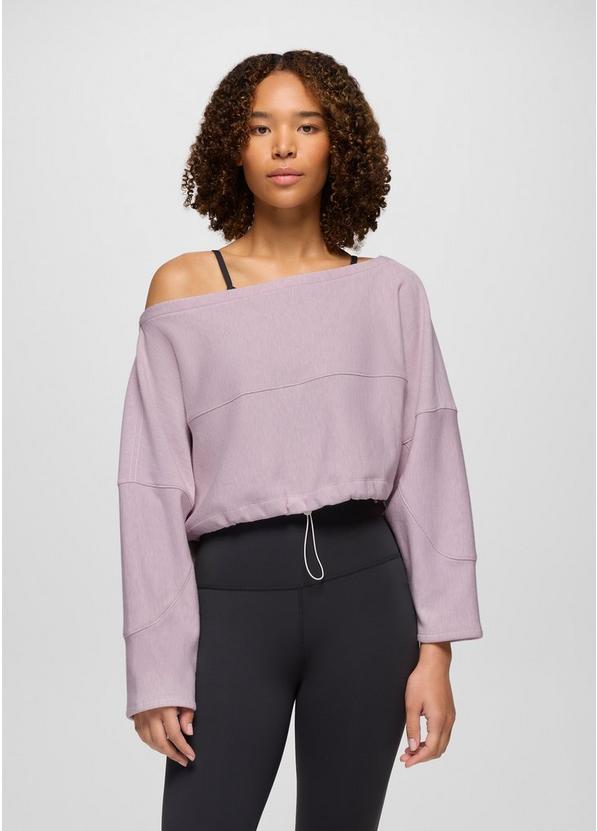 Sacred Space Cinched Crop, Color: Luminous Heather, image 1