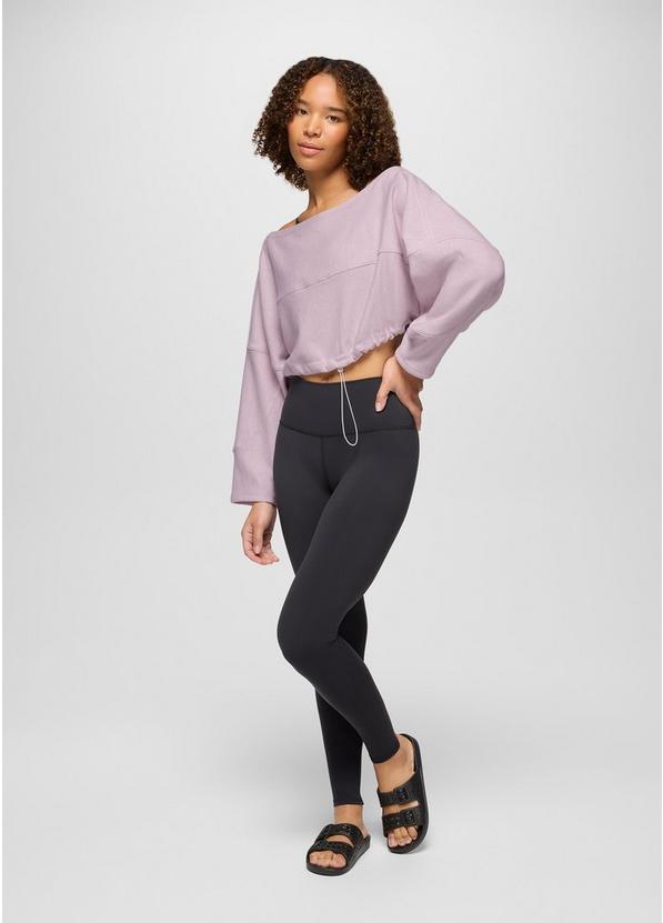 Sacred Space Cinched Crop, Color: Luminous Heather, image 5