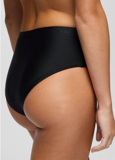 Lahari High Rise Swim Bottom, Color: Black, image 4