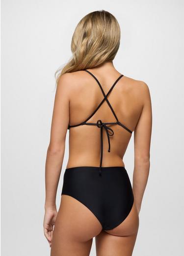 Lahari High Rise Swim Bottom, Color: Black, image 3