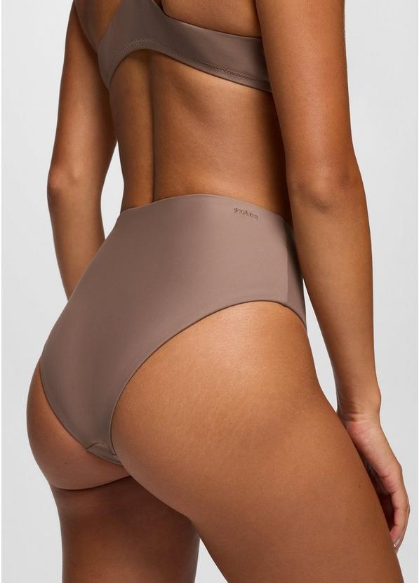 Lahari High Rise Swim Bottom, Color: Carob, image 4