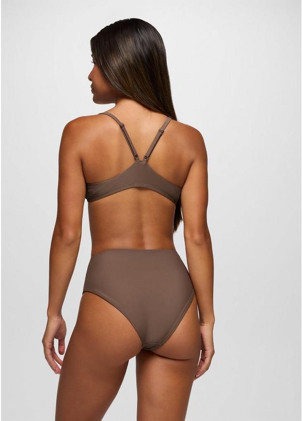 Lahari High Rise Swim Bottom, Color: Carob, image 3