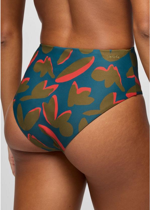 Lahari High Rise Swim Bottom, Color: Catalina Indo Disco, image 7