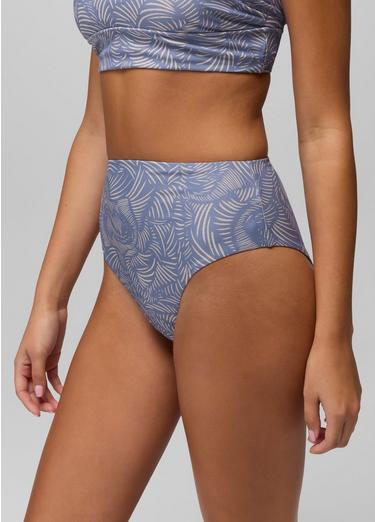 Lahari High Rise Swim Bottom, Color: Taro Currents, image 10