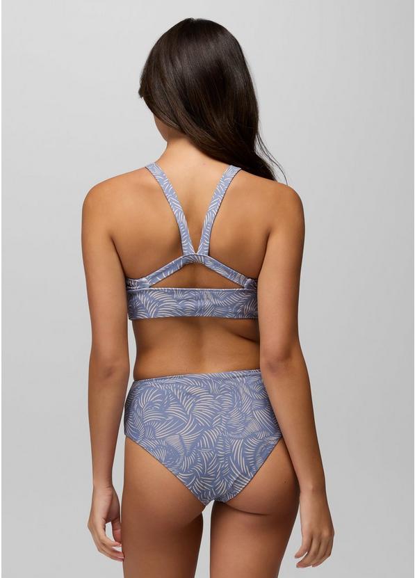 Lahari High Rise Swim Bottom, Color: Taro Currents, image 4