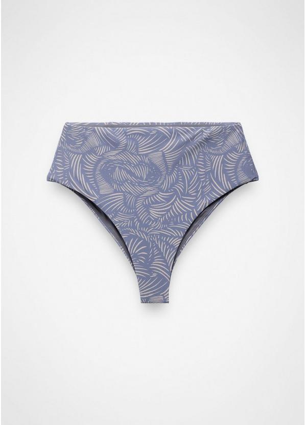 Lahari High Rise Swim Bottom, Color: Taro Currents, image 1