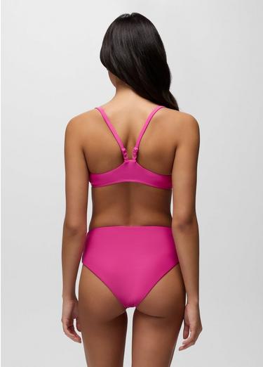 Lahari High Rise Swim Bottom, Color: Berry Beam, image 4