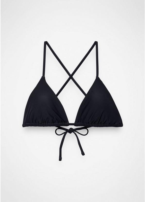 Hana Highway Triangle Swim Top, Color: Black, image 1