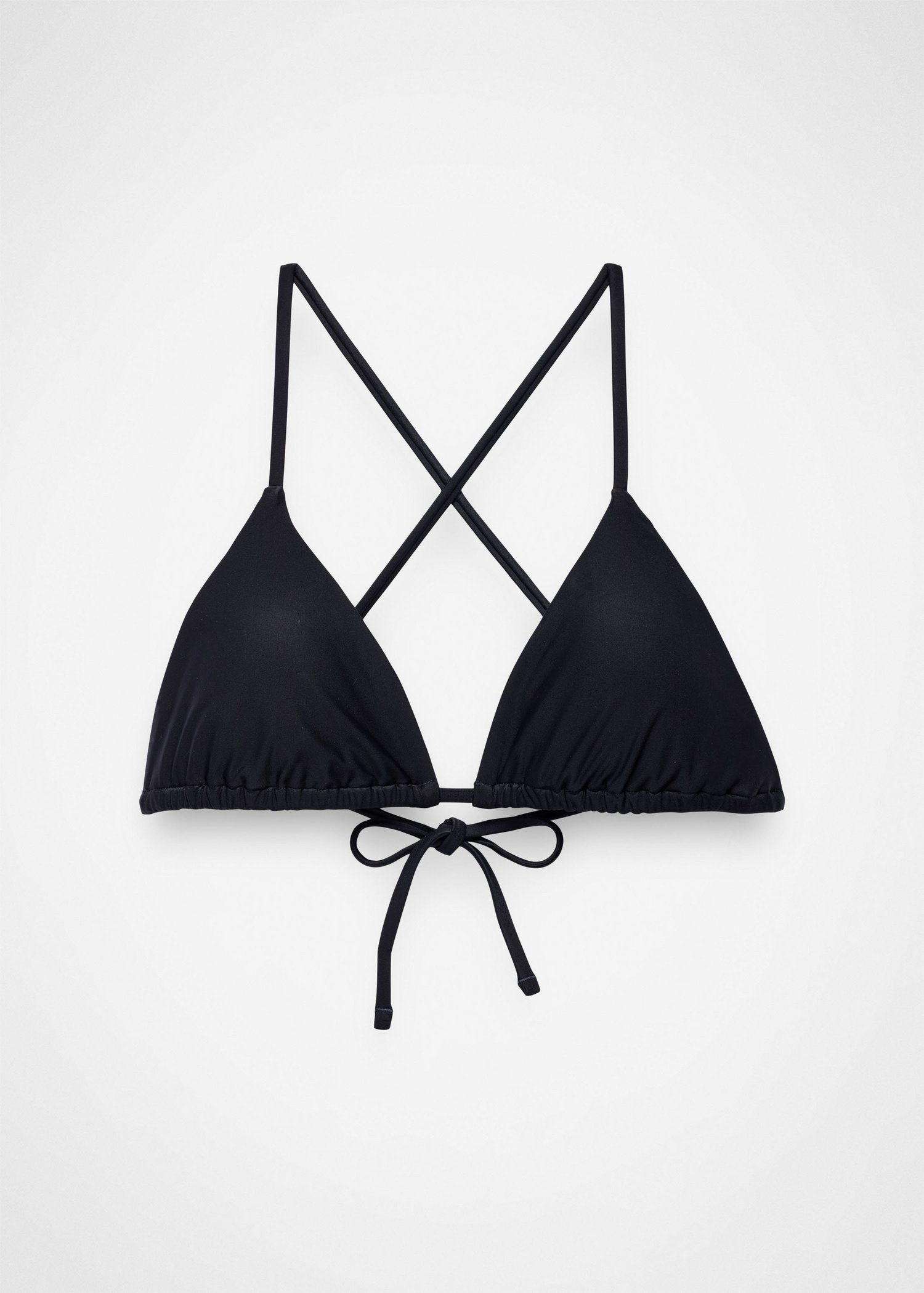 Womens prAna Hana Highway Triangle Swim Top - Black