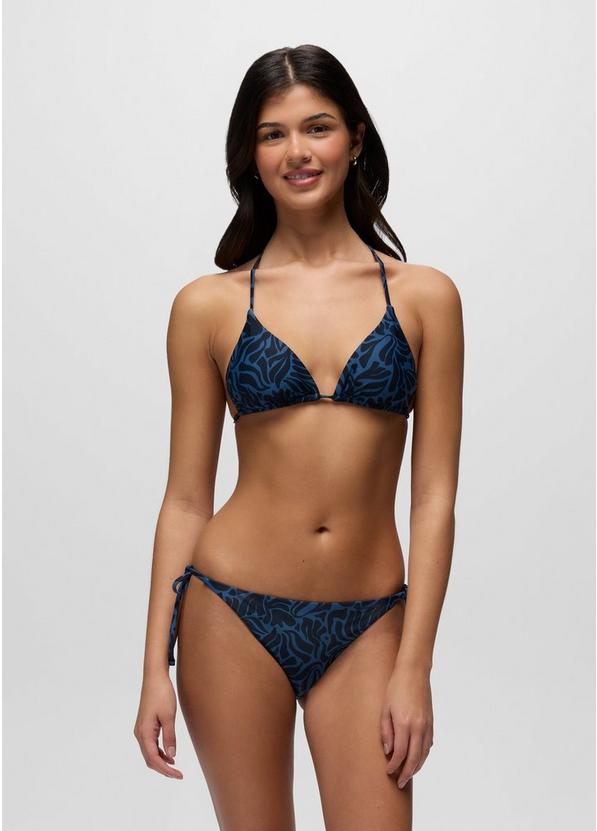 Hana Highway Triangle Swim Top, Color: Black Seaweed, image 5