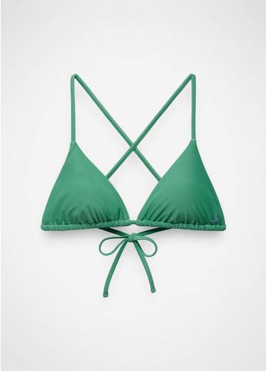 Hana Highway Triangle Swim Top, Color: Jade, image 17