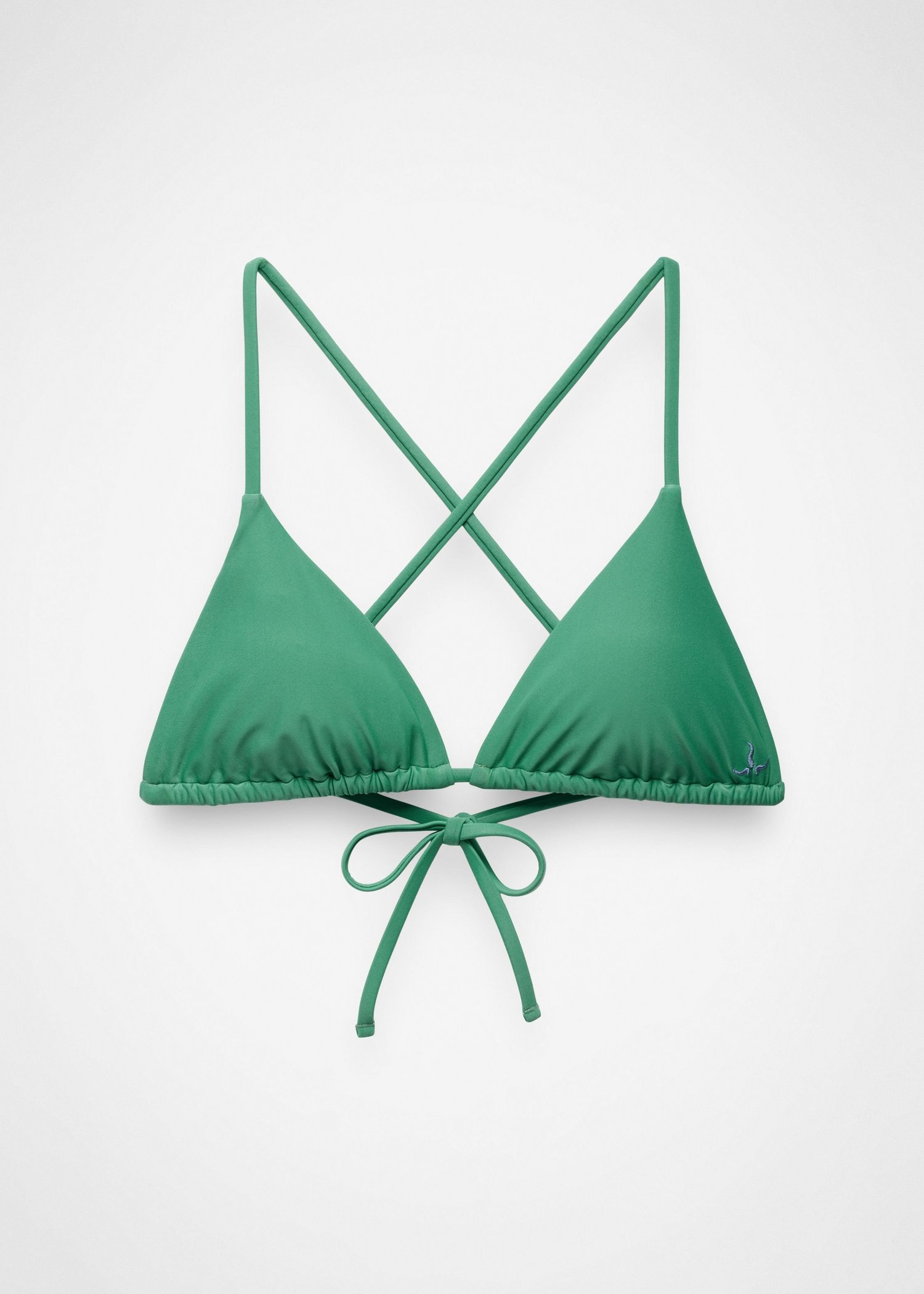 Womens prAna Hana Highway Triangle Swim Top - Jade