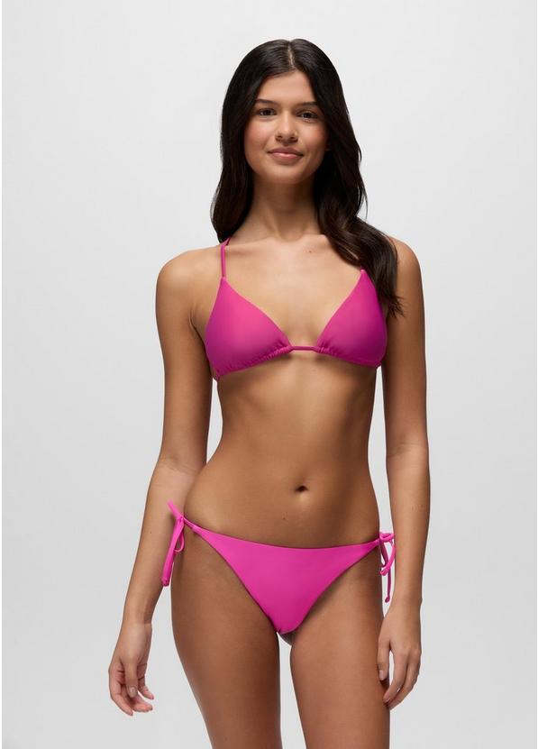 Hana Highway Triangle Swim Top, Color: Berry Beam, image 5
