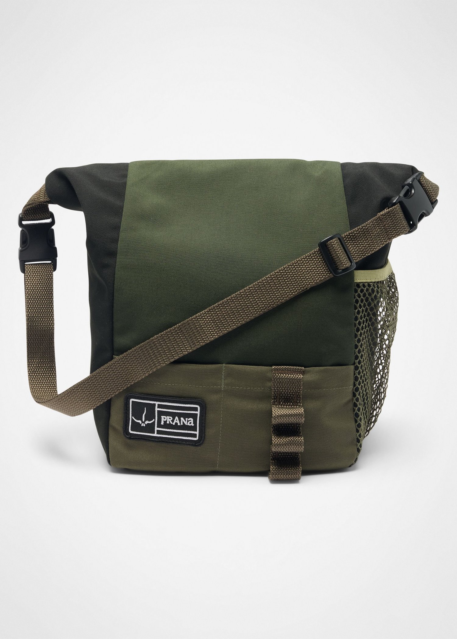 Gender Neutral prAna Crag Bag - Cargo Green Colorblock