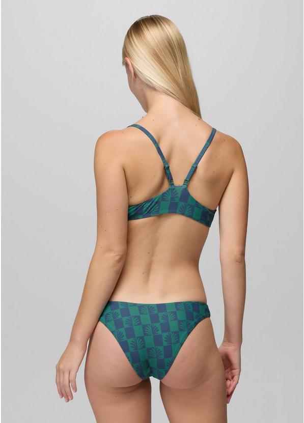 Lahari Swim Top, Color: Bluff Blue Checker, image 4