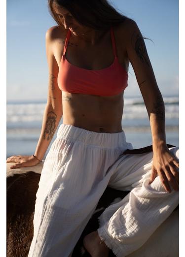 Lahari Swim Top, Color: Guava Pop, image 3