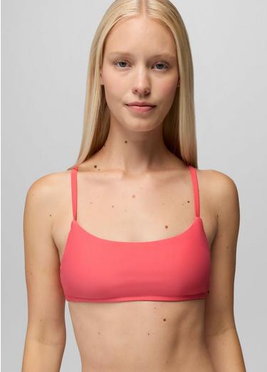 Lahari Swim Top, Color: Guava Pop, image 14