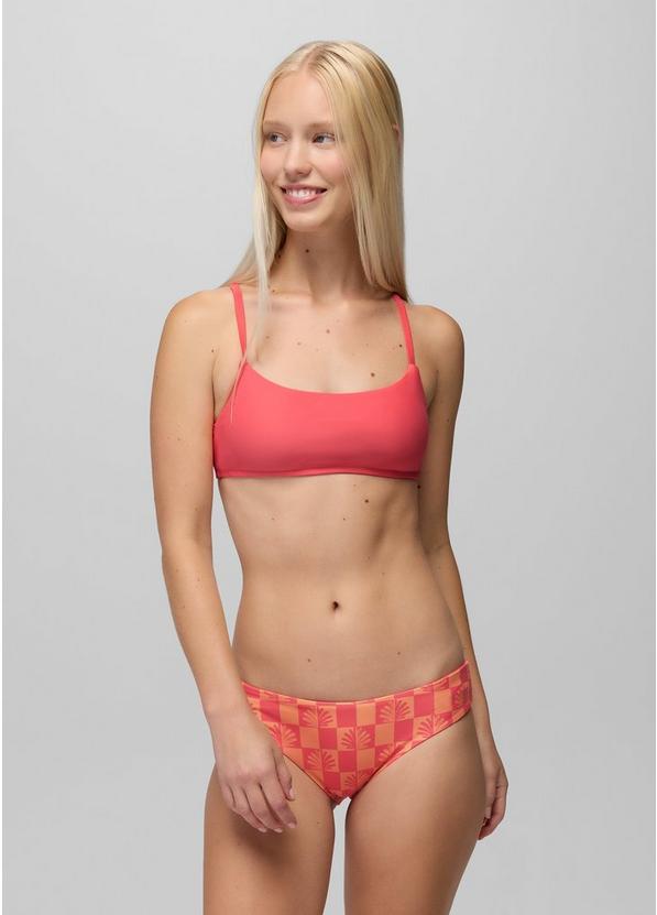 Lahari Swim Top, Color: Guava Pop, image 5