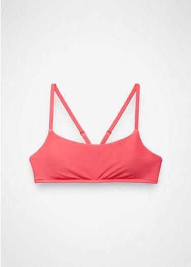 Lahari Swim Top, Color: Guava Pop, image 13