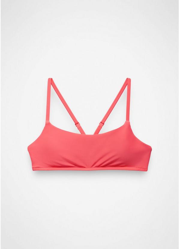 Lahari Swim Top, Color: Guava Pop, image 1