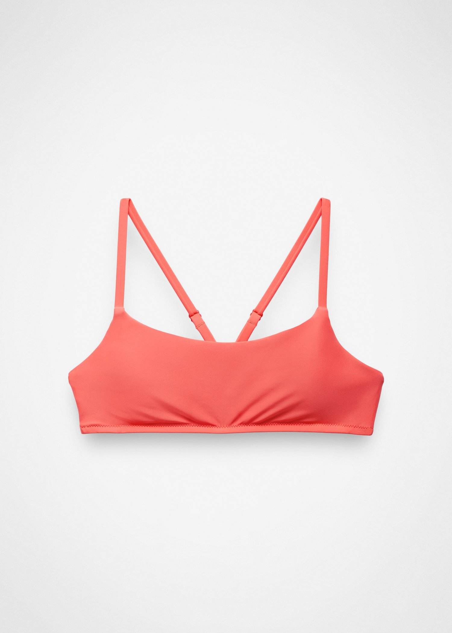 Womens prAna Lahari Swim Top - Guava Pop
