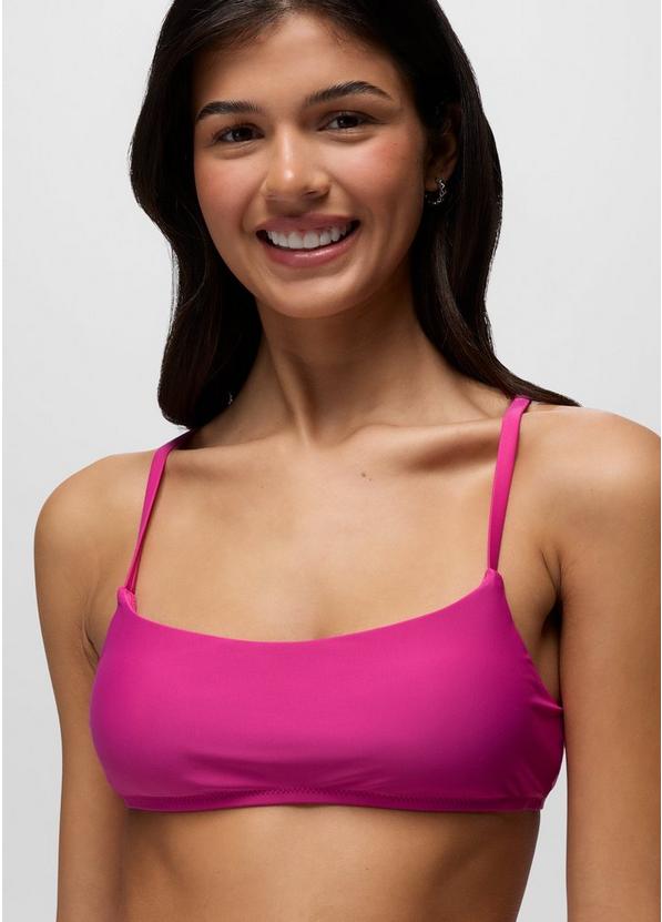 Lahari Swim Top, Color: Berry Beam, image 2