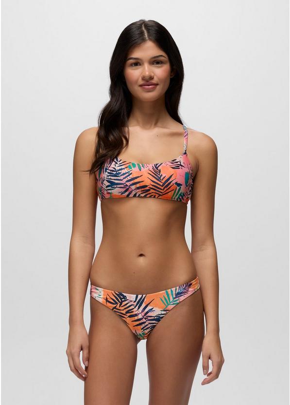 Lahari Swim Top, Color: Papaya Island Fever, image 5