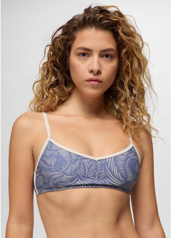 Tropic Kiss Swim Top, Color: Taro Currents, image 2