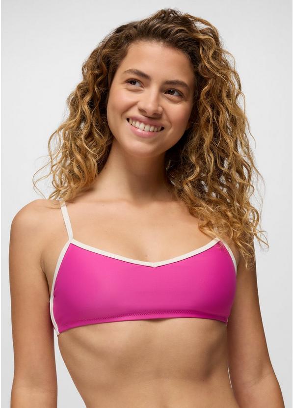 Tropic Kiss Swim Top, Color: Berry Beam, image 2