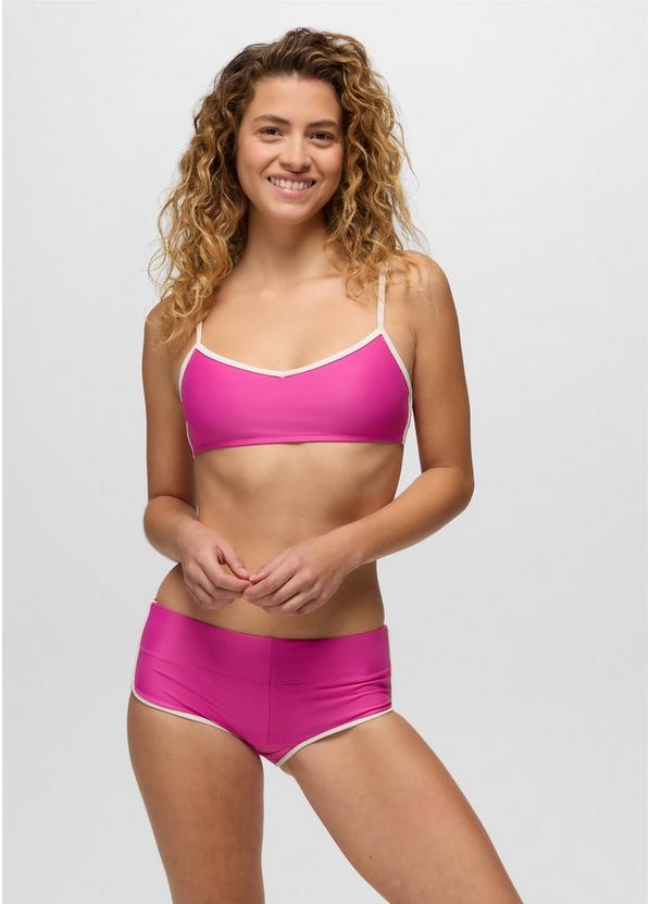 Tropic Kiss Swim Top, Color: Berry Beam, image 5