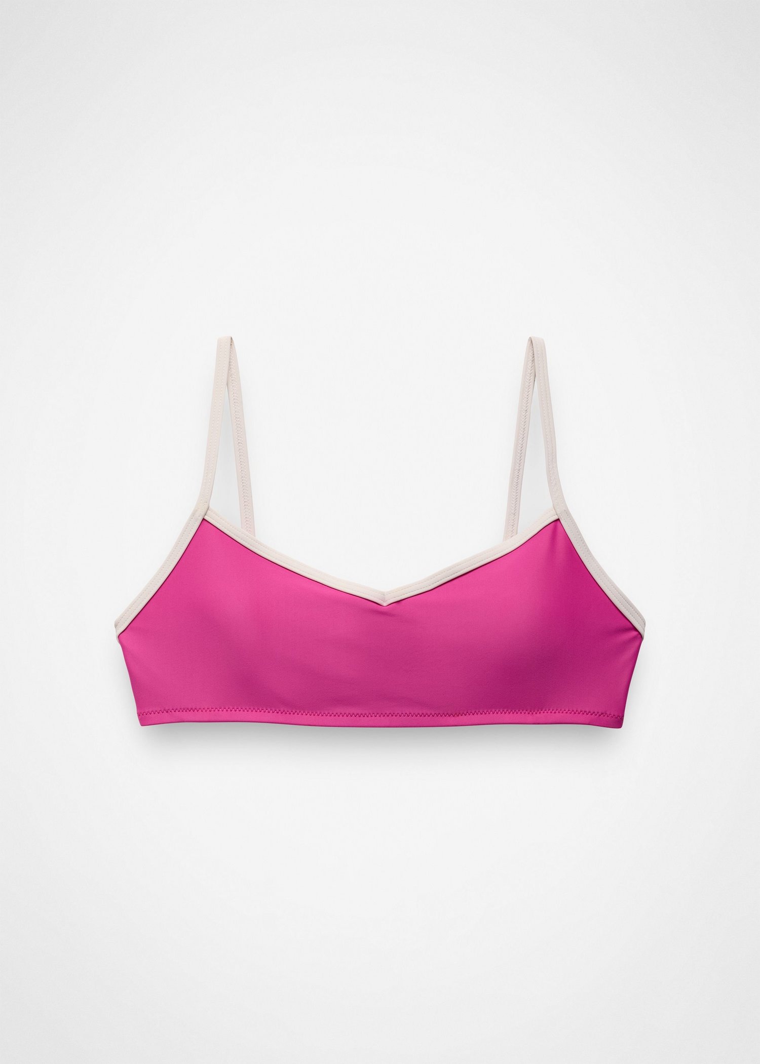 Womens prAna Tropic Kiss Swim Top - Berry Beam