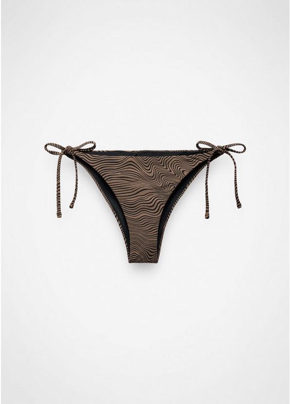 Hana Highway Swim Bottom, Color: Black Wavee, image 1