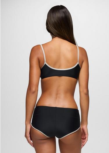 Tropic Kiss Hipster Swim Bottom, Color: Black, image 3