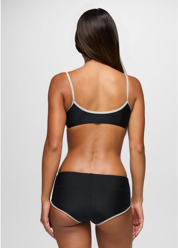 Tropic Kiss Hipster Swim Bottom, Color: Black, image 3