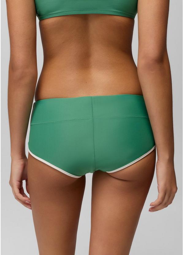 Tropic Kiss Hipster Swim Bottom, Color: Jade, image 3