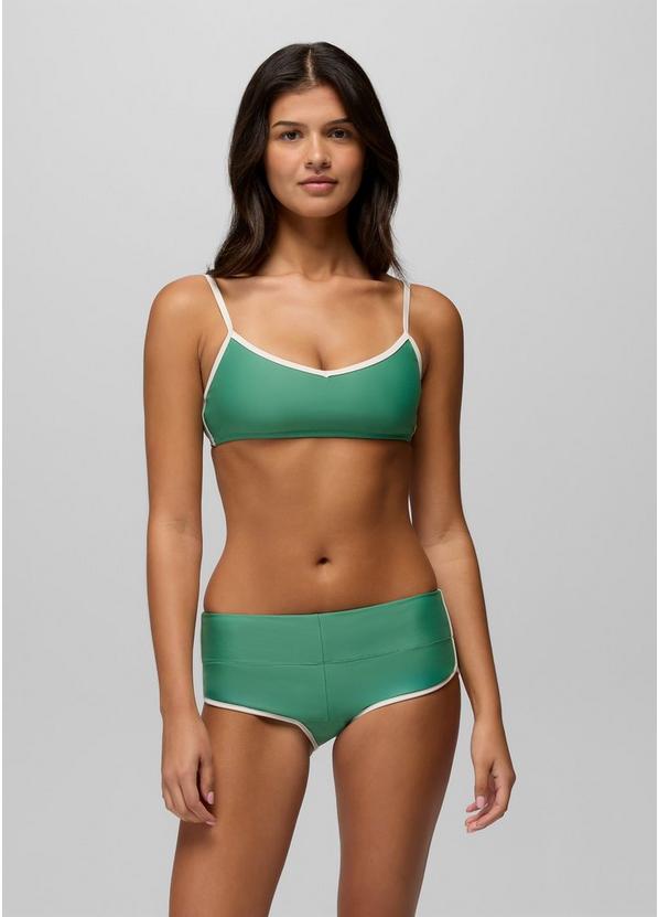 Tropic Kiss Hipster Swim Bottom, Color: Jade, image 5