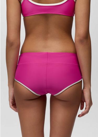 Tropic Kiss Hipster Swim Bottom, Color: Berry Beam, image 3