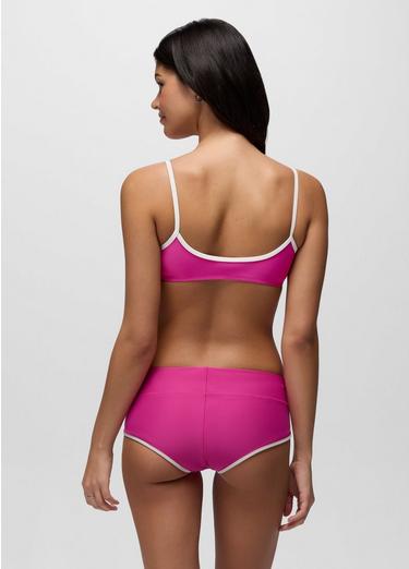 Tropic Kiss Hipster Swim Bottom, Color: Berry Beam, image 4