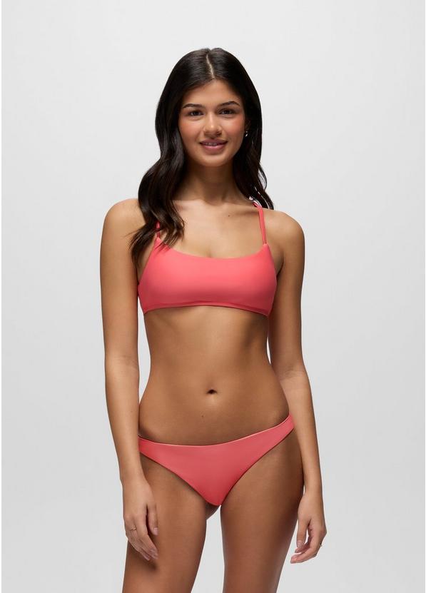 Lahari Classic Swim Bottom, Color: Guava Pop, image 5