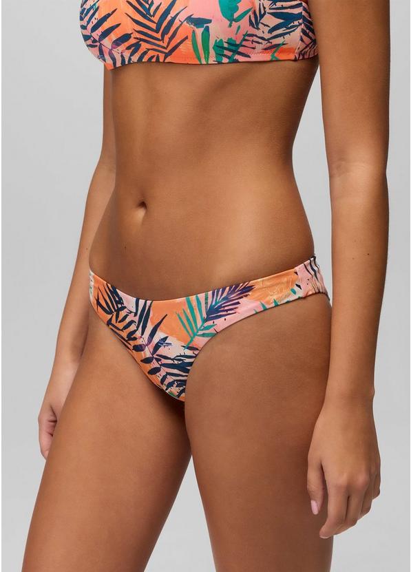 Lahari Classic Swim Bottom, Color: Papaya Island Fever, image 2